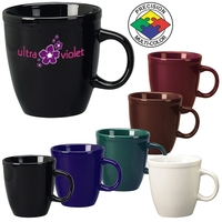 16oz mocha mug with c-shape handle, various colors available.... from ASI...