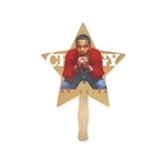 Full Color Star Shape Sandwich Fan