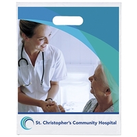 12W x 15H Digital Full-Color Die Cut Bag