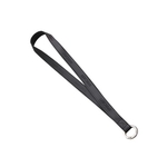 3/4" Import Faux Leather Lanyard with Clip Ring