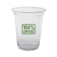 12/14 oz. Clear soft-sided Greenware cold cup high quantity BPA free.... from...