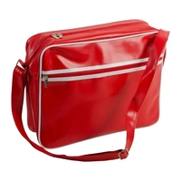 PVC urban bag with white trim, polish finish..... from ASI 42920 Busrel Inc