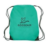 Venture Drawstring Backpack (1 Color Imprint)