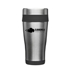 16 oz. Grab-n-Go Stainless Steel Mug (1 Color Imprint)