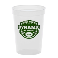12 oz. Fanatic Plastic Stadium Cup (1 Color Imprint)