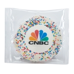 Wrapped Sugar Cookie - Rainbow Nonpareil Sprinkles