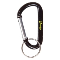 2 3/4" aluminum carabiner keychain and split ring.... from ASI 43442 ZZ...