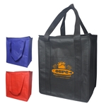 Cooler Tote Shopping Bag w/Zippered Flap
