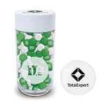 Gift Jar w/ Printed Customized Lid with Color Choice M&M's®