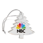 Tree Shape Clear Acrylic Ornament
