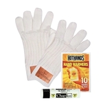 Knit Gloves with Hand Warmers, Lip Balm