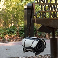 Made from a comfortable and warm wool blend, portable inside its... from ASI...