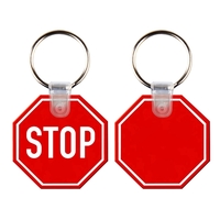 Octagon Shape PVC Key Holder... from ASI 74585 Nu Promo International / Nu...