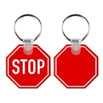 Stop Sign PVC Key Holder