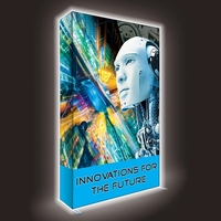 Silicone Edge Graphic Pop Up Backdrop Kit with Full Color Digital... from ASI...