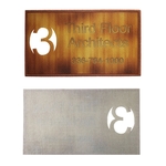 1 Side 4CP Dye Sub Fabric Business Cards