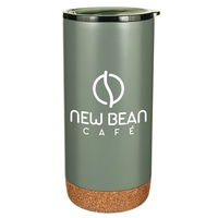 16 oz. Estate Double Walled Stainless Tumbler with Cork Bottom.... from ASI...