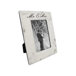 4" x 6" Marble Leatherette Photo Frame