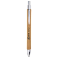 Bamboo Laserable Leatherette Pen