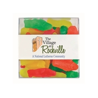 Square Acetate with Assorted Fish