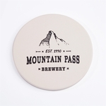 Round Ceramic Coaster (1 Color Imprint)