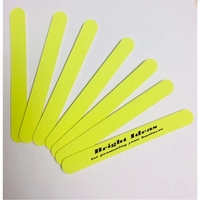 Neon Yellow / both sides Regular Sized Emery board