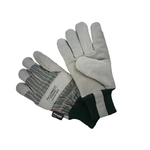 Cow Split Leather Palm Thinsulate Lined Knit Wrist Glove