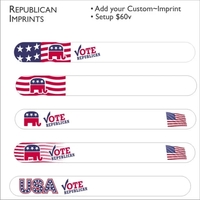 Emery Boards Republican Designs 2 color imprint included 4.625" x .5"... from...