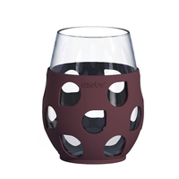 Stemless wine glass with silicone cozy, 17 oz./502 ml.... from ASI 31518...