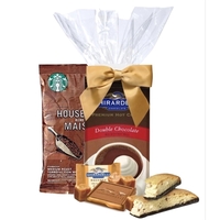 Starbucks Coffee, Ghirardelli Cocoa, Chocolate Square and Cookie Kit... from...