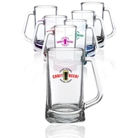 16 oz. glass beer mug with a one color imprint.... from ASI 39552 BEL Promo