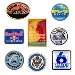 Lapel Pin w/ Magnet Backing, Full Color 6 Day USA Production