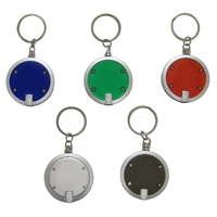 Round LED Flashlight Keyring... from ASI 57713 Glow Promotions / Glow Promotions