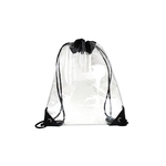Clear Drawstring Cinch Bag