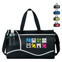 Sport duffel bag. Made of poly 600 denier and 300 denier... from ASI 46420...