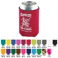 Pocket Foam Collapsible Can Holder with 3 sided Imprint 4mm.... from ASI...