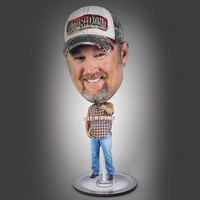 A hand held "bobble head" with head that pivots from side... from ASI 68207...