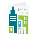 Full Color Foldover Announcements + Standard Raised Foil