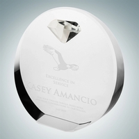 Give this Circle Award with Diamond Accent to those who are... from ASI 47791...