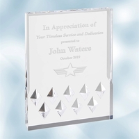 Acrylic Silver Diamond Mirage