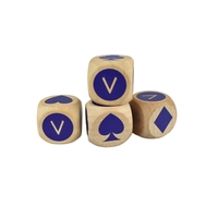 Custom Wood Dice - Size 25mm