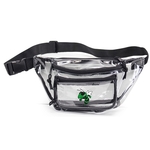Clear Three-Pocket Fanny Pack