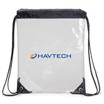 Clear Drawstring Bag