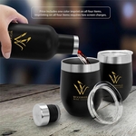 3 PC Stainless Wine Bottle & Tumbler Set