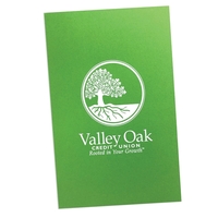 Foil Stamped Mid-Size presentation folder, 6" x 9".... from ASI 32050 Admore...