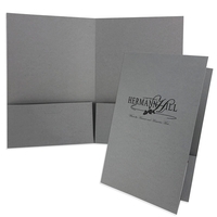 Small Presentation Folder printed with 1 PMS Color
