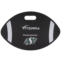 14" Football Weatherproof Cushion 3/8"