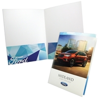 Presentation Folder printed full color on 12 or 14 PT C1S... from ASI 32050...