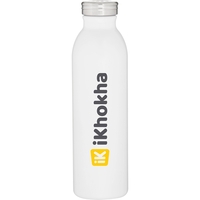 20.9 oz double wall 18/8 stainless steel thermal bottle with copper... from...