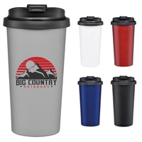 16 oz. tumbler made with vacuum insulated, double-wall stainless steel,...